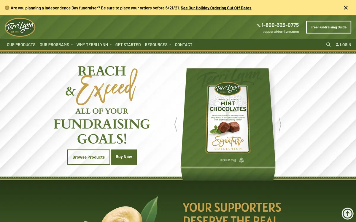 Terri Lynn Quality Foods website